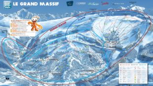 Piste map of Samoens, Grand Massif